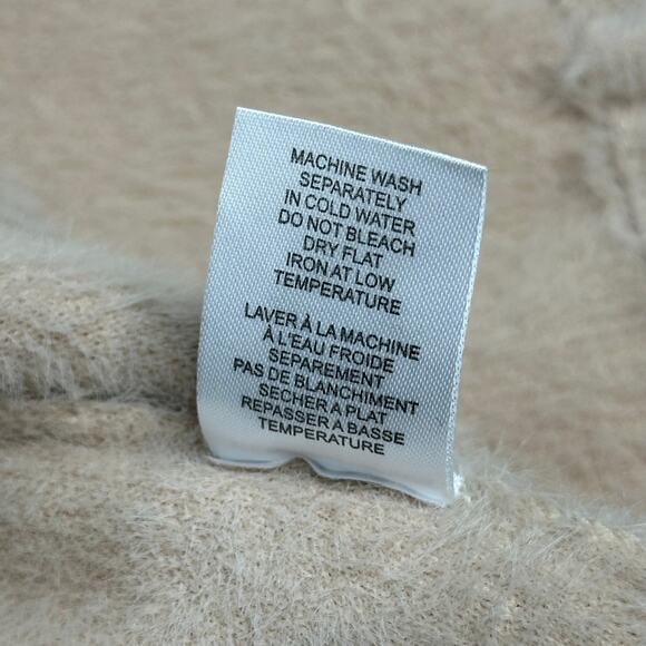 NWT Truth by Republic Khaki Soft Fuzzy Snap Button Jacket Shacket Womens Medium - Picture 11 of 12